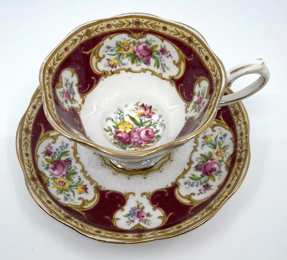 ロイヤルアルバート レディーハミルトン 1940年代 ティーカップ