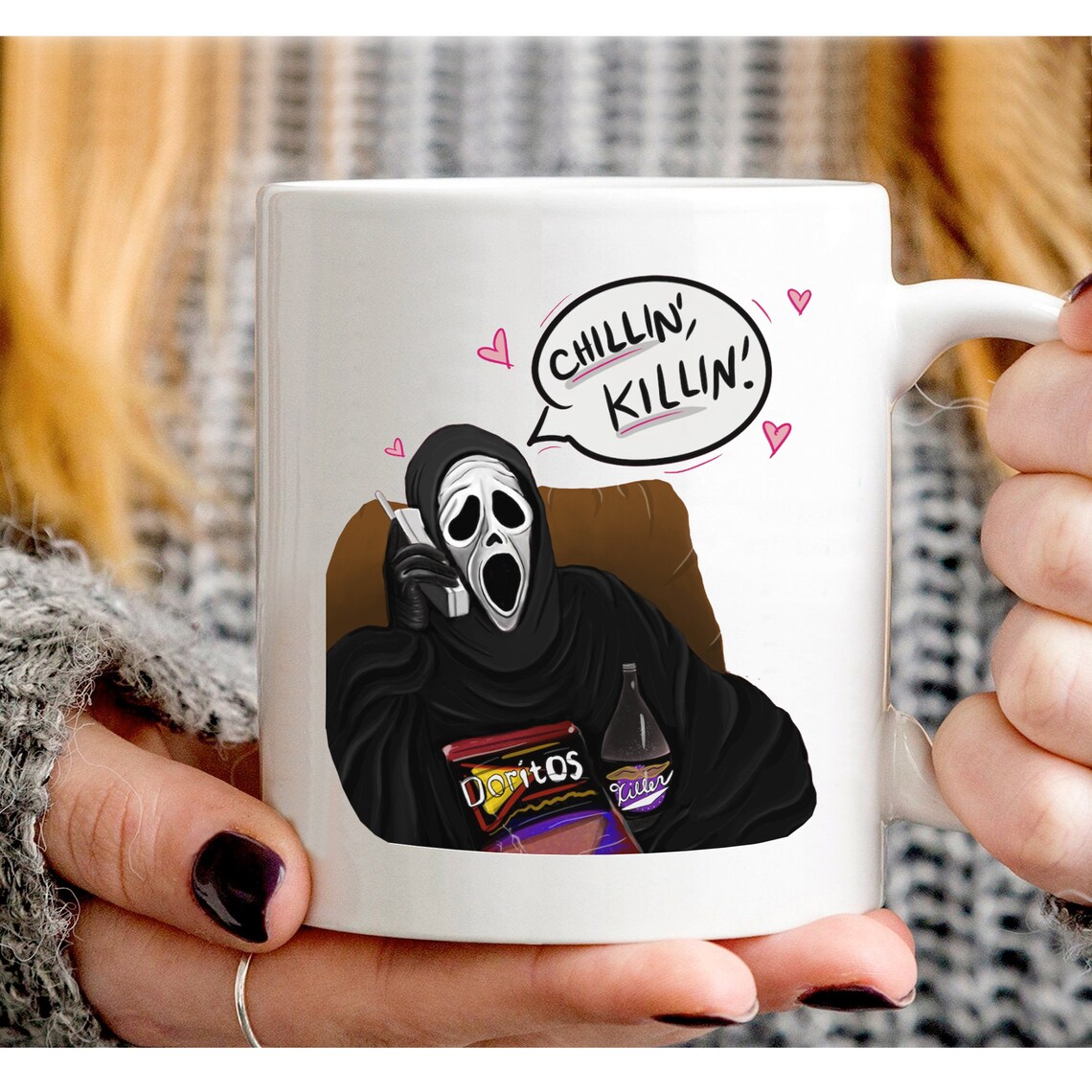 Chillinkillin Scream Ghostface Scary Movie Scream Horror Etsy
