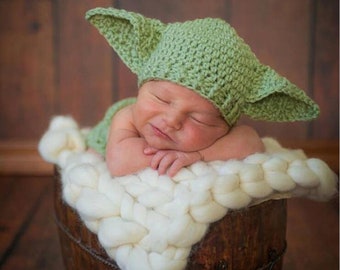 Crochet Yoda Costume - Etsy