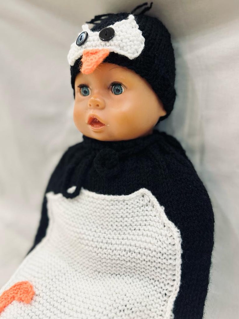 Penguin Newborn Baby Swaddle Blanket,gift Newborn Etsy
