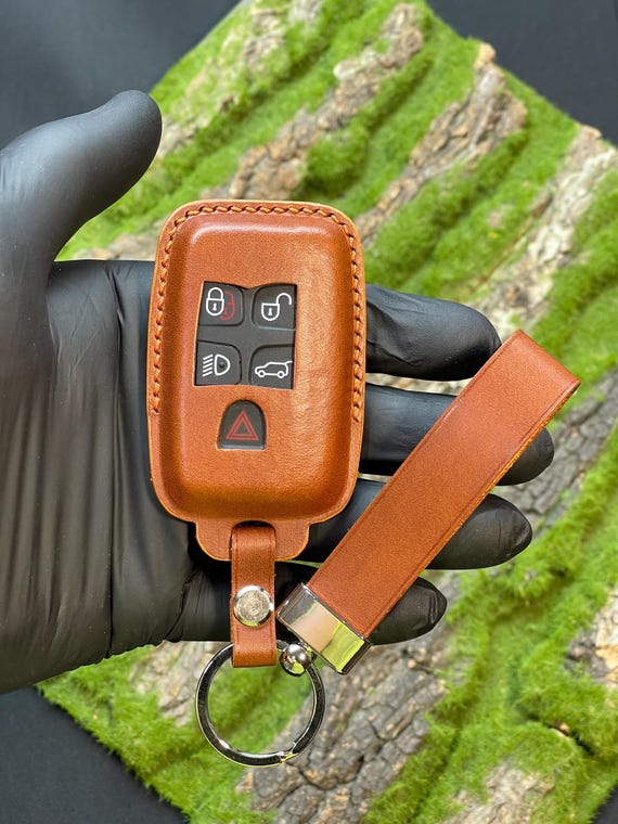 Echte Lederen Autosleutelhanger, Universele Sleutelhanger Draaibaar Anti Verlies Echte Lederen Autosleutelhanger, Universele Sleutelhanger Draaibaar Anti Verlies