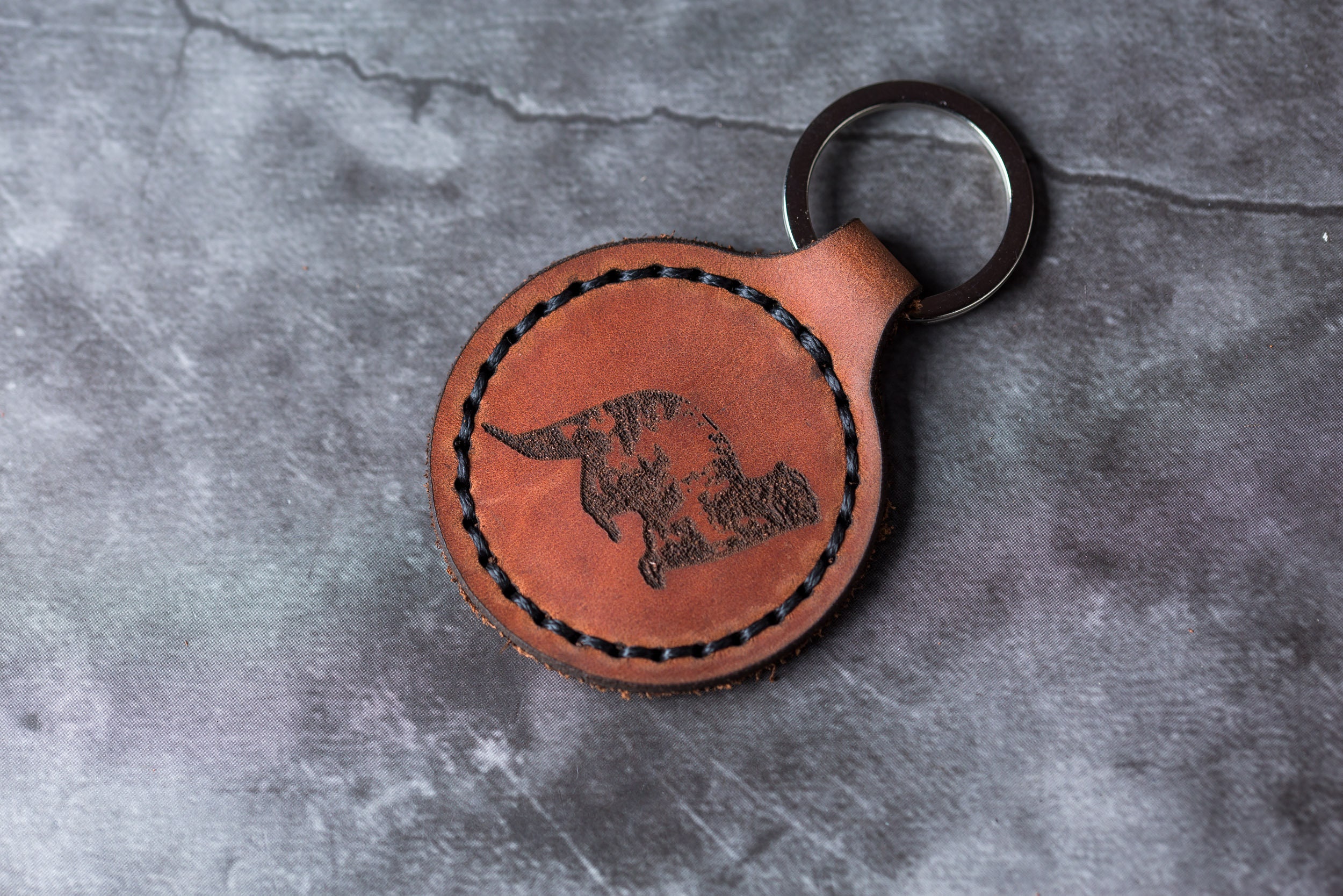 Otter Custom Keychain Cute Tender Playful Otters Keyfob Etsy