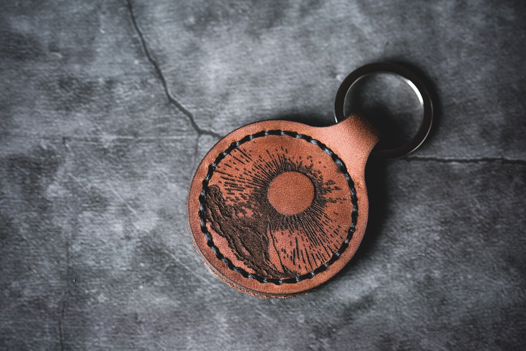 Mountain Personalized Engraved Car Keychain Adventure Nature Etsy