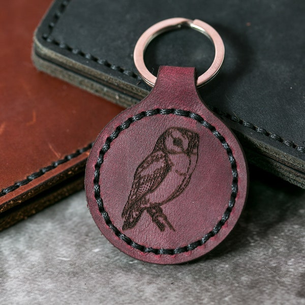 Leather Owl Etsy