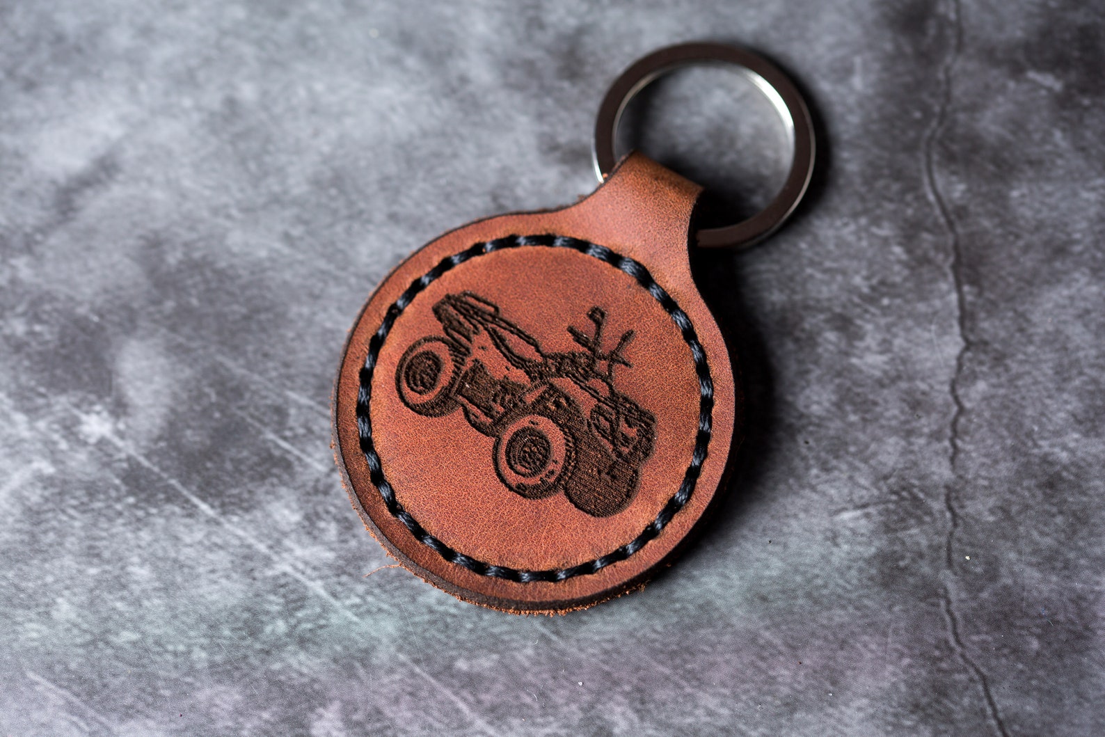 Quad Bike Four Wheeler Personalized Keychain 4 Wheeler Etsy