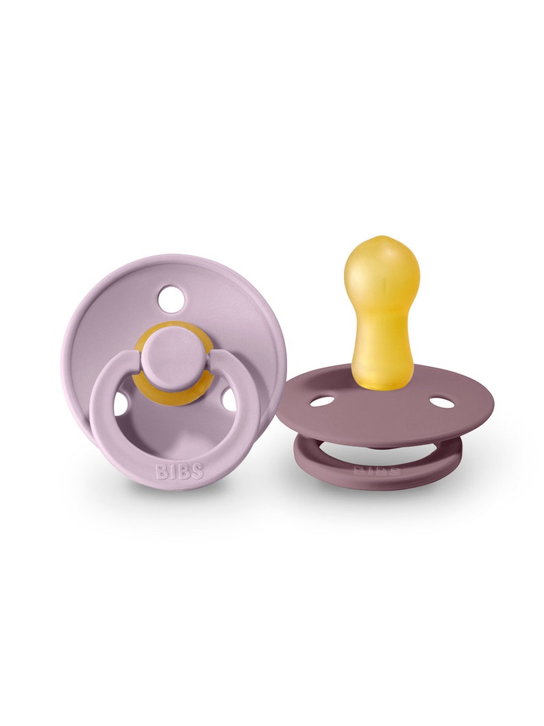 Original BIBS Pacifier 2 Pack Size 2 618 Month Babycolor Etsy