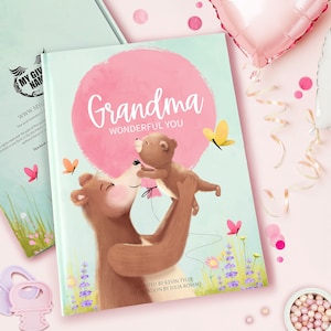 Mother's Day gift, Mother's Day for Grandma, Grandma gift from kids, Personalized Gift for Mother's Day, Grandma Gift, Grandmother book