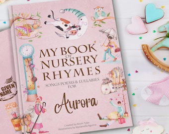 Personalized Baby Nursery Rhyme Book: 1st Birthday Gift