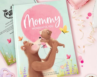 Mother's Day Gift, Gift for Mom, Personalized Gift for Mom, Gift for Grandma, Personalized Book for Mom, Personalized Book for Grandma