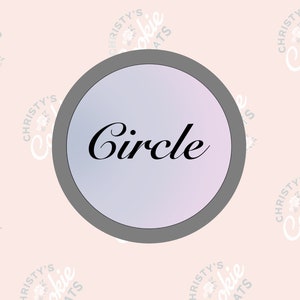 Circle Cookie Cutter