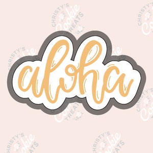 Aloha Cookie Cutter