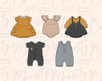Baby Clothes Cookie Cutter