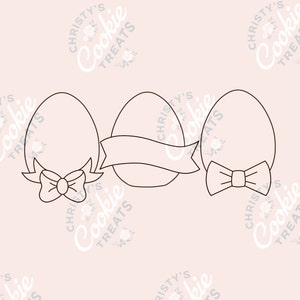 Easter Egg Cookie Cutter
