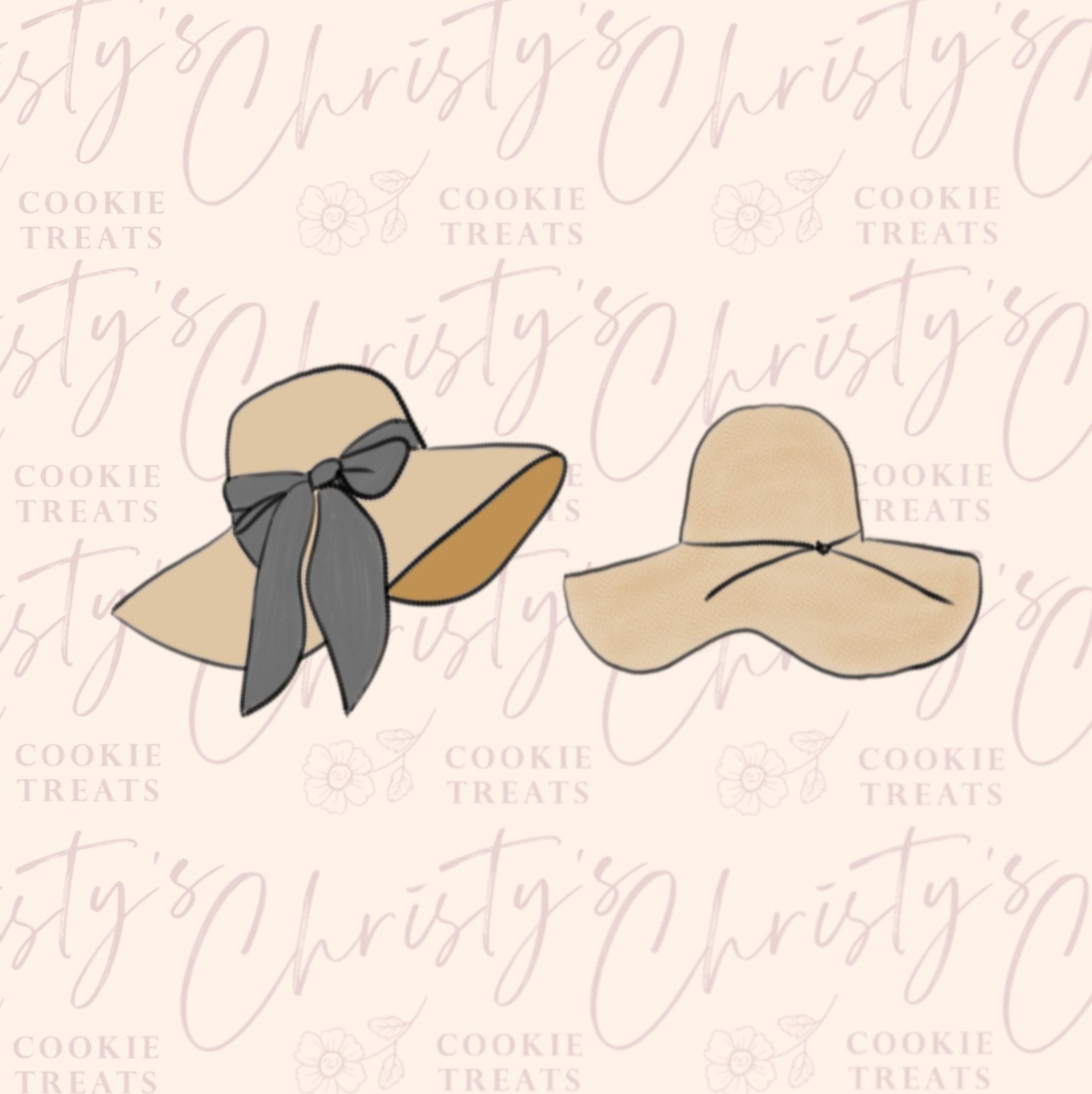 Floppy Hat Cookie Cutter
