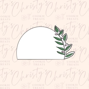 Leafy Arch Cookie Cutter
