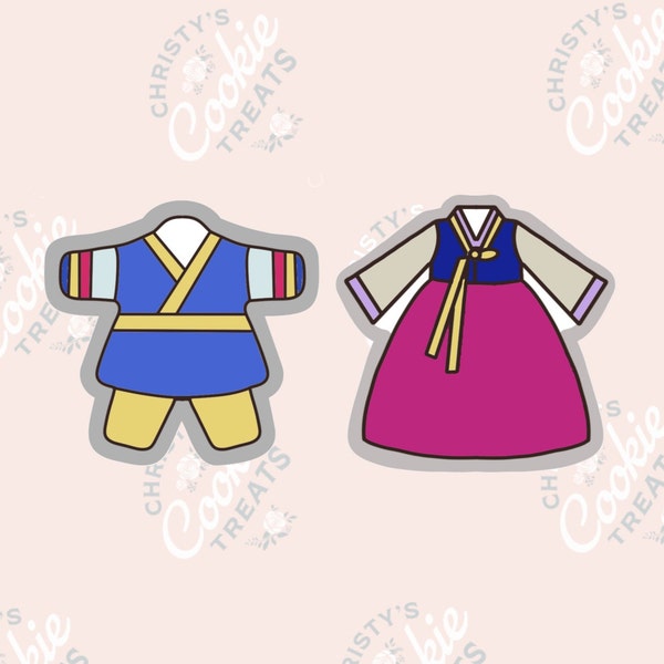 Hanbok Cookie Cutter