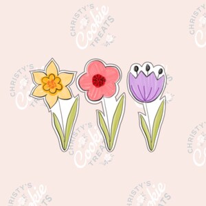 Spring Stems Cookie Cutter