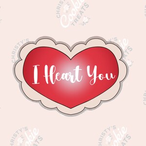 Scalloped Heart Cookie Cutter
