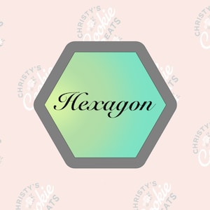 Hexagon Cookie Cutter
