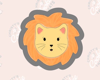Lion Face Cookie Cutter