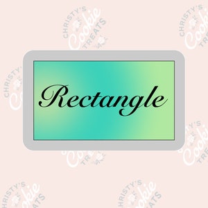 Rectangle Cookie Cutter