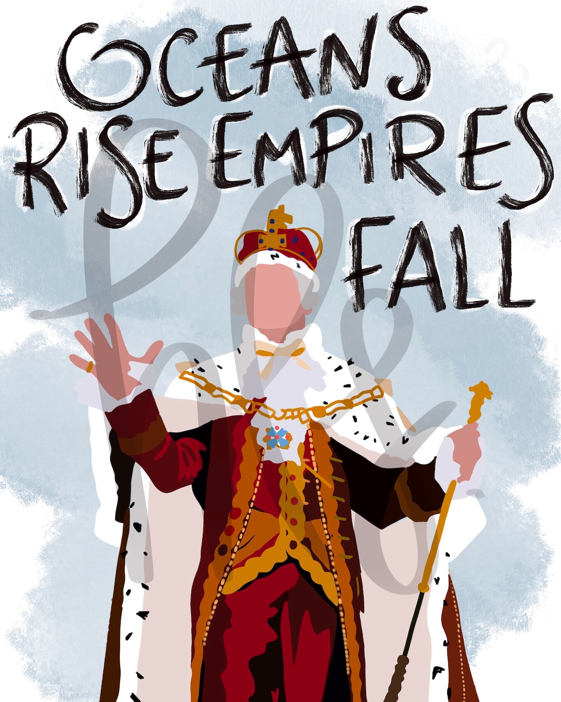 Hamilton Wall Art King Hamilton Wall Art Broadway Etsy