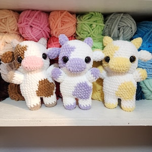 Kawaii Cow Crochet Pattern