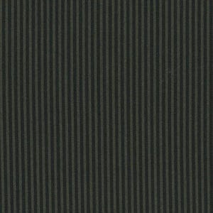 Puede incluir: Primer plano de una tela gris oscuro con textura acanalada vertical. La tela tiene una regla a lo largo del borde inferior, con el texto "SEWN IN SEATTLE" impreso en el lado derecho.