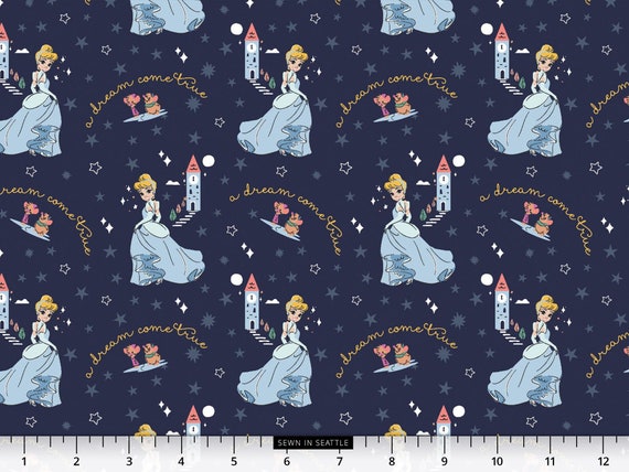 Disney Princess Fabric -- Cinderella Dressed for the Ball on  display picture 1