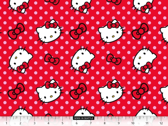 red hello kitty bow