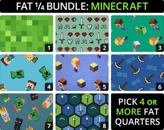 minecraft jersey fabric