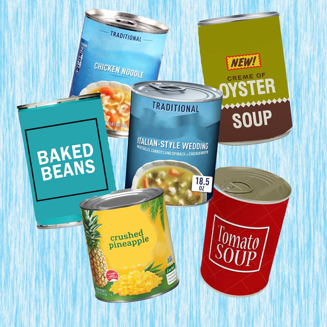 Printable 1:3 Miniature Scale Canned Food Pack | Doll Toys | Doll Food ...