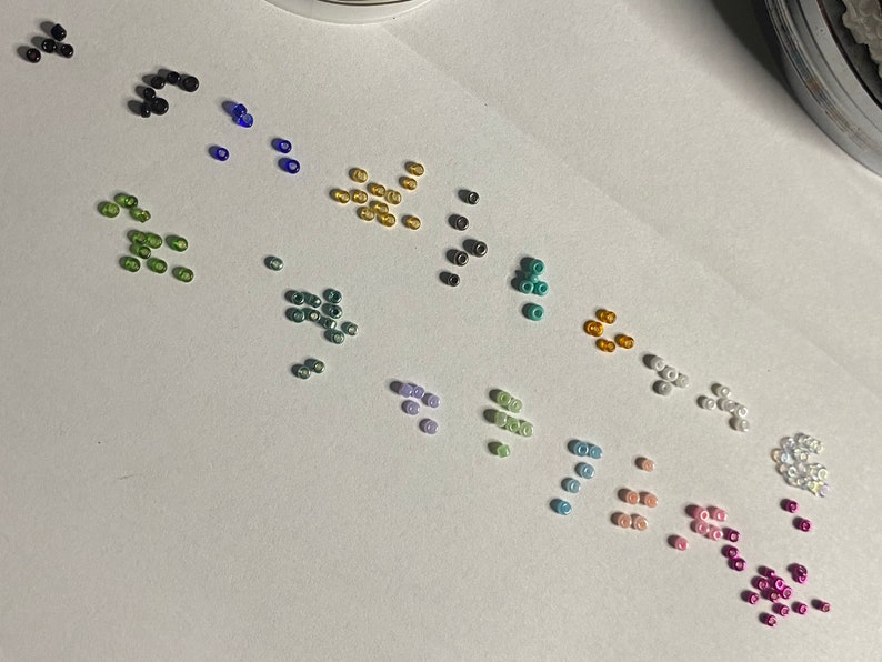 Build your Own Nose Chain 14k Gold Filled and Pick your Bead Color