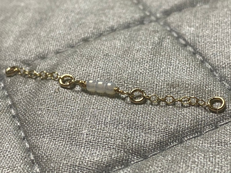 Build your Own Nose Chain 14k Gold Filled and Pick your Bead Color