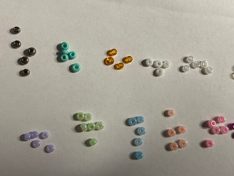 Build your Own Nose Chain 14k Gold Filled and Pick your Bead Color