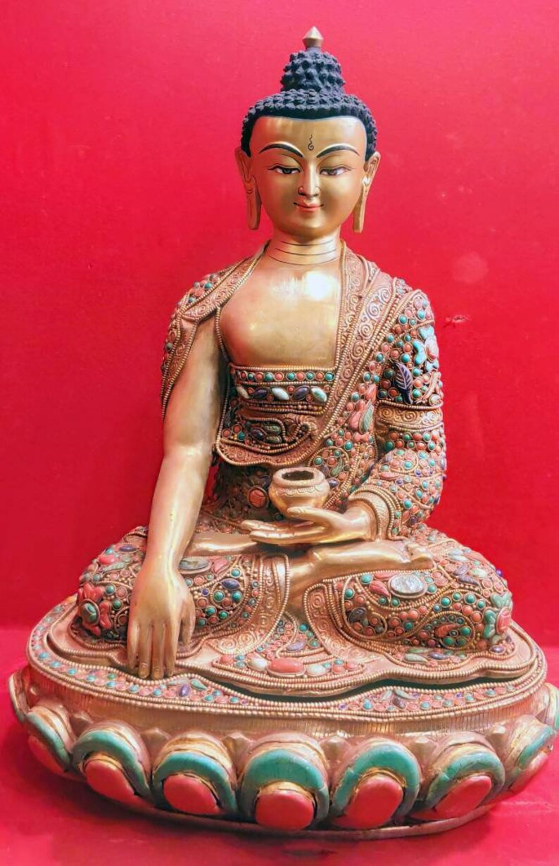 Rare MasterPiece HandMade Tibetan High quality 18 inch Shakyamun Rare MasterPiece HandMade Tibetan High quality 18 inch Shakyamun