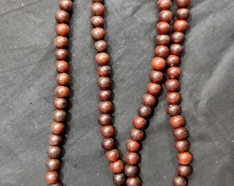 2 x (2 MALA) Echte Tibetische Handarbeit Mala Om Mala Meditation Rudraksha Boddhi Türkis Sandelholz Zade Buddha Yoga Schmuck Medaillon 13