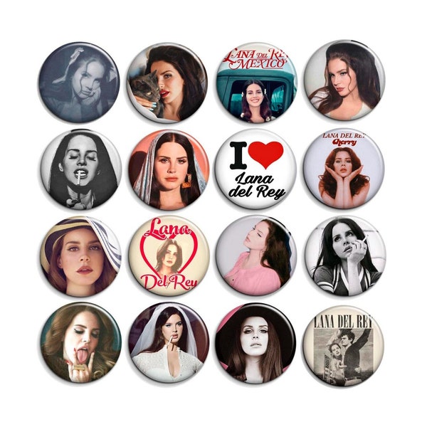 Lana del Rey - 1.5" - 38mm button / clip / magnet