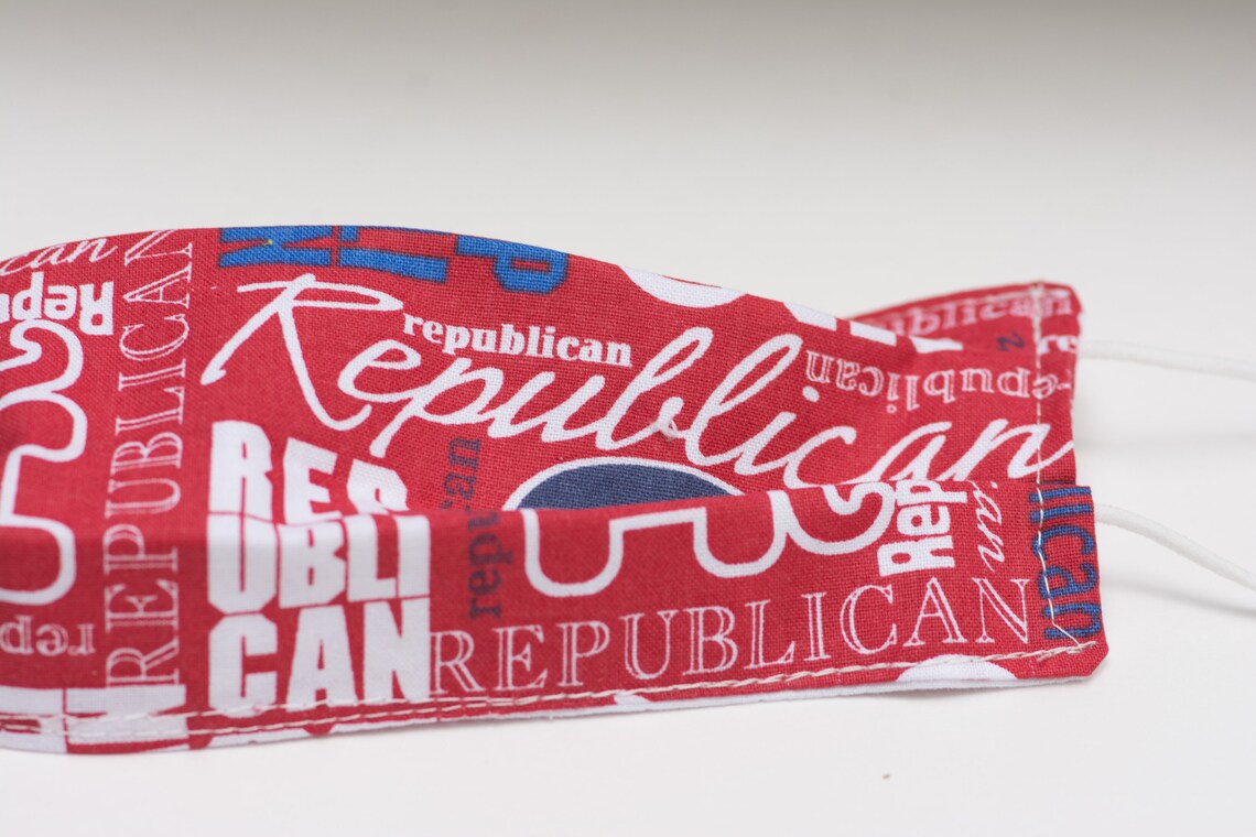 Political Face Masks Republican Etsy