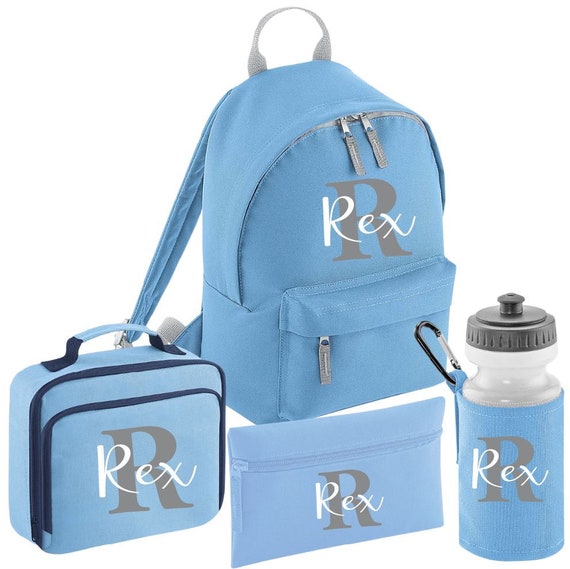 Personalised Initial Back to School Set: Rucksack, Lunch Bag  display picture 2