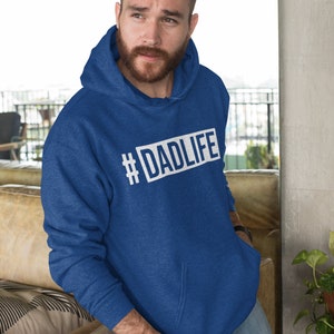Dadlife Mens Zwart Rood Groen Grijs Wit Roze Alle Kleuren Hoody