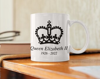 Queen Elizabeth Remembrance Memorabilia Mug Tote Bag Keepsake