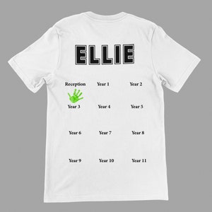 Watch Me Grow Grown with me Schulkinder Schulanfang Schulanfang Andenken Leavers Tshirt Top