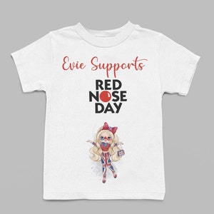 kids red nose day clothes