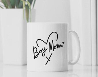 Boy Mom Coffee Mug – Funny Mum Life, Mother's Day Gift