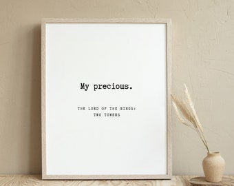 My Precious Quote Etsy