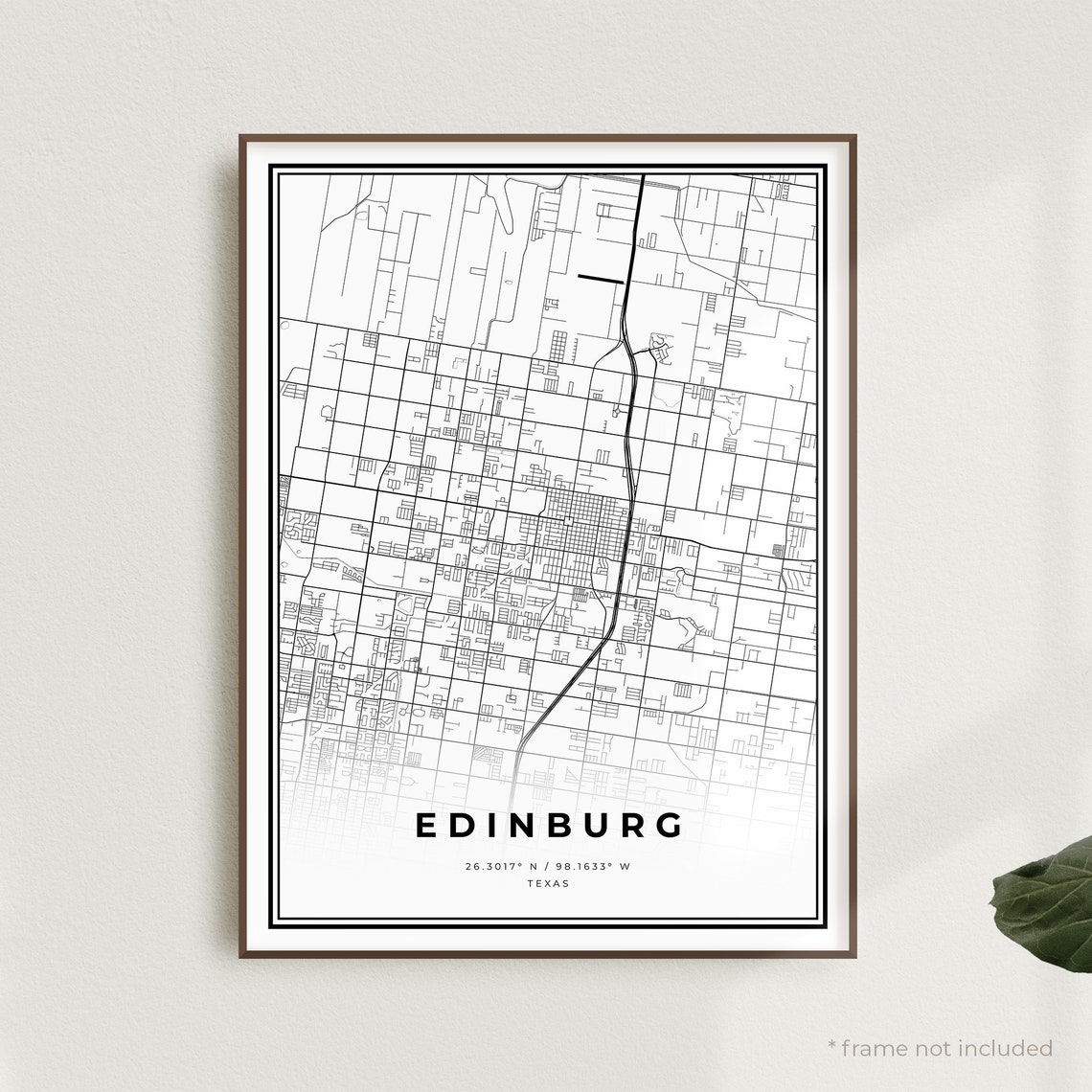 Edinburg Map Print Edinburg Street - Il 1140xN.2660575997 Eln5