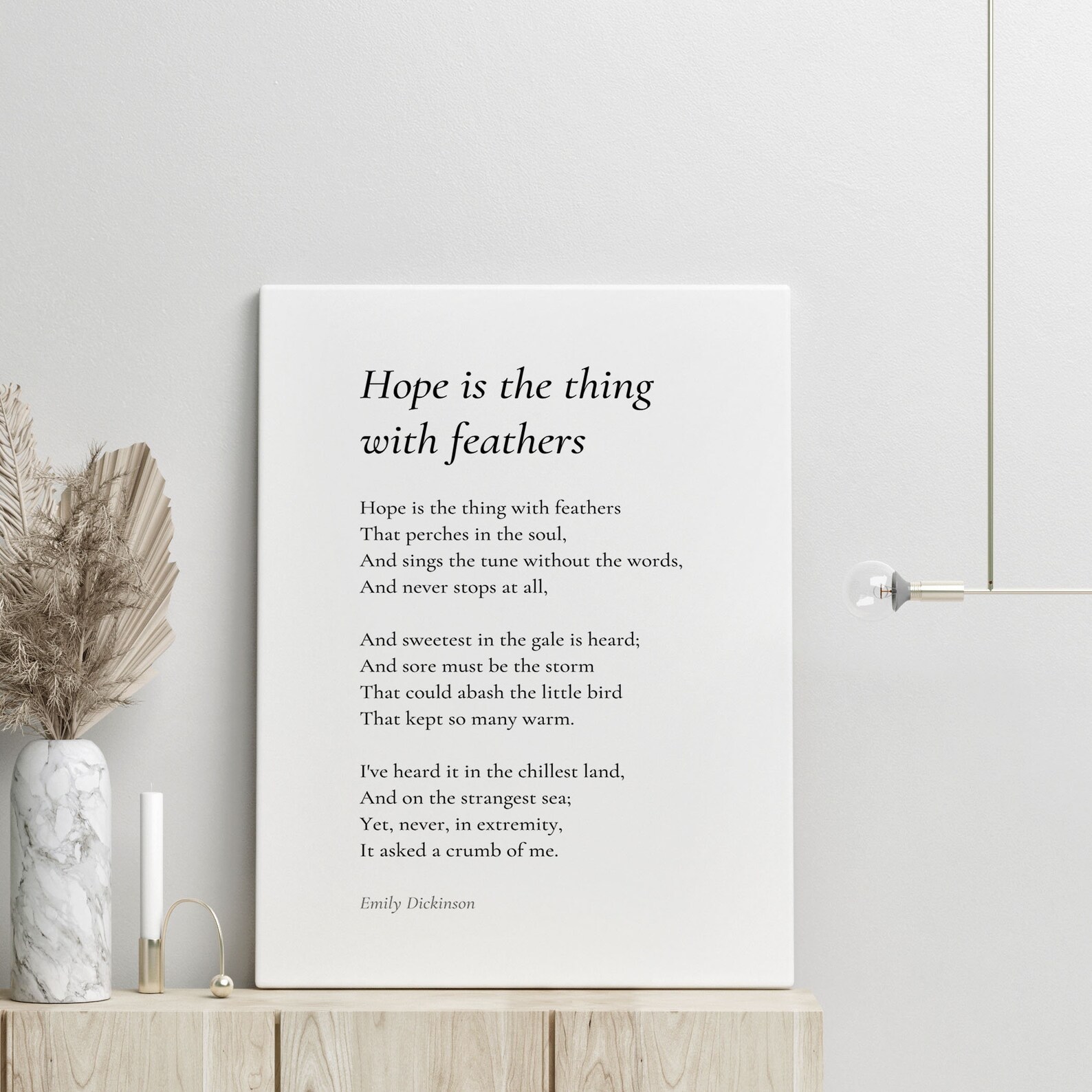 Hoffnung ist das Ding von Emily