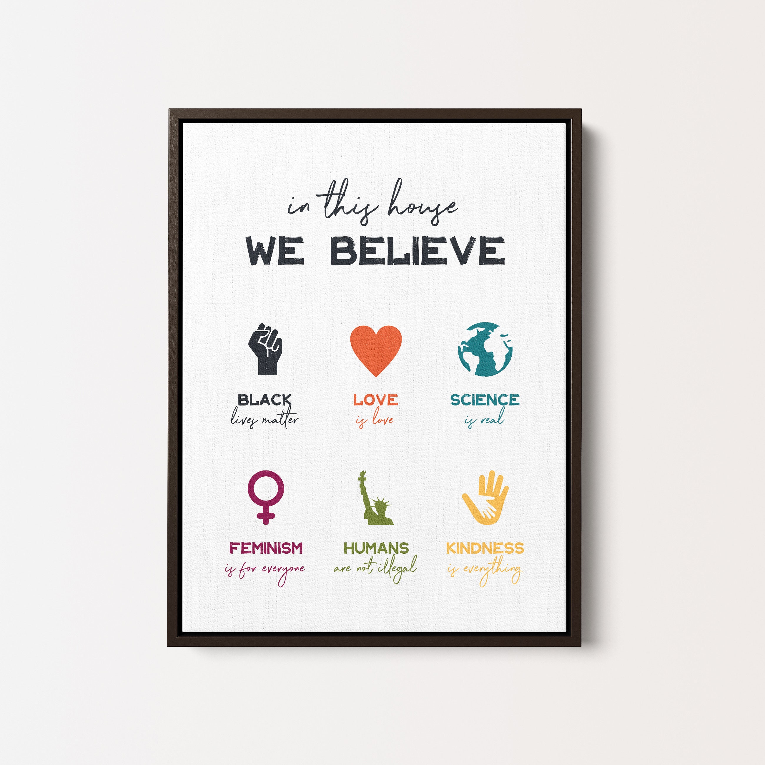 in this house we believe