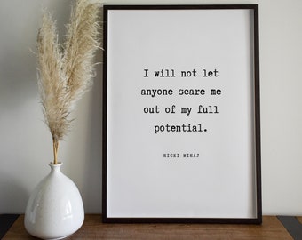 Nicki Minaj Quotes - Etsy Nicki Minaj Quotes - Etsy